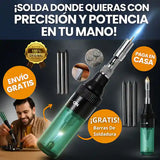 FlamePro® Soldador a Gas Ultra Pontete + GRATIS BARRA DE SOLDADURA