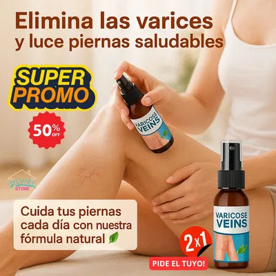 Spray Para Várices - Dale Alivio a tus Piernas + ENVIO GRATIS 🚚