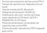 Reproductor MP3 Bluetooth 5.0 para coche + ENVIO GRATIS🚚