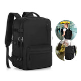 MOCHILA DE VIAJE CABINA AVIÓN CON ZAPATILLERO Y PUERTO USB