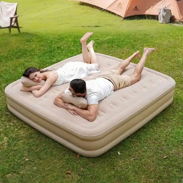 Super Oferta Colchón Inflable Eléctrico Premium (Impermeable + Bomba Automática) 🔥 | Envío GRATIS 🚚