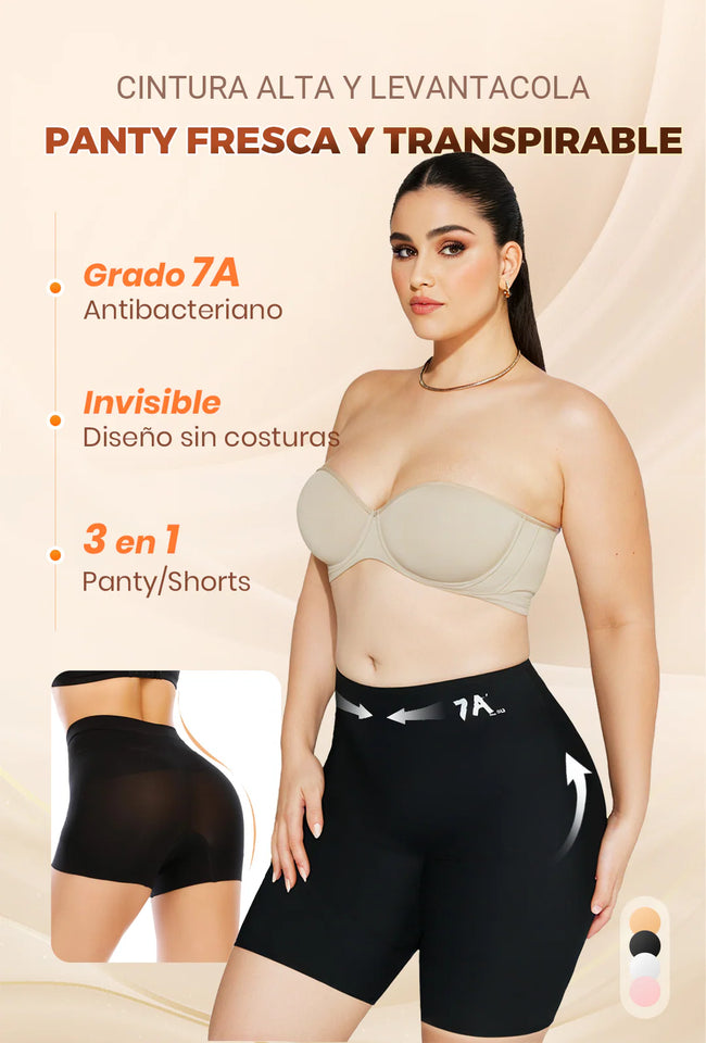 PANTY LEVANTA COLA CON FAJA  ¡Oferta relámpago! ¡Más de 50 mil unidades vendidas!