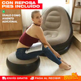 El único sofá inflable que combina estilo, confort y libertad total 3 en 1 Más Cómodo