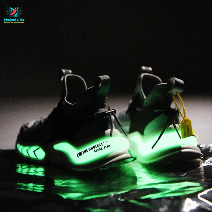 👟✨CALZADO DEPORTIVO NEÓN YRX