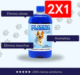2 X 1 Eliminador de Olores Mascotas - ULTRA Concentrado - Platina PLUS - 500ml + ENVIO GRATIS
