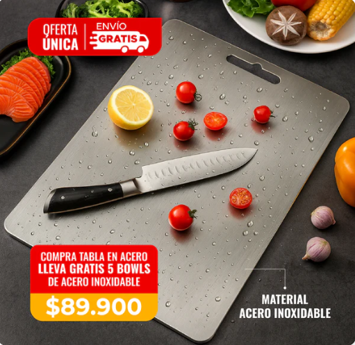 🔥TABLA DE COCINA DE TITANIO + 🍉🥝 ANTIBASTERIANA Y  🔪🍋‍🟩ANTISUCIEDAD🎁OFERTA ESPECIAL + ENVIO GRATIS 🚚