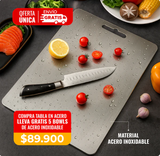 🔥TABLA DE COCINA DE TITANIO + 🍉🥝 ANTIBASTERIANA Y  🔪🍋‍🟩ANTISUCIEDAD🎁OFERTA ESPECIAL + ENVIO GRATIS 🚚