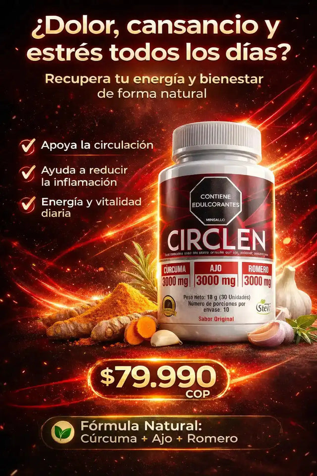 🌟 CIRCLEN™ – Vitalidad, Energía y Bienestar en Cada Cápsula