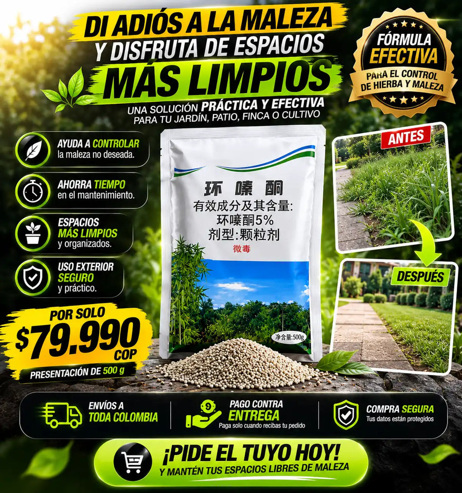 RECUPERA TUS ESPACIOS VERDES Controlando la Maleza con Menos Esfuerzo