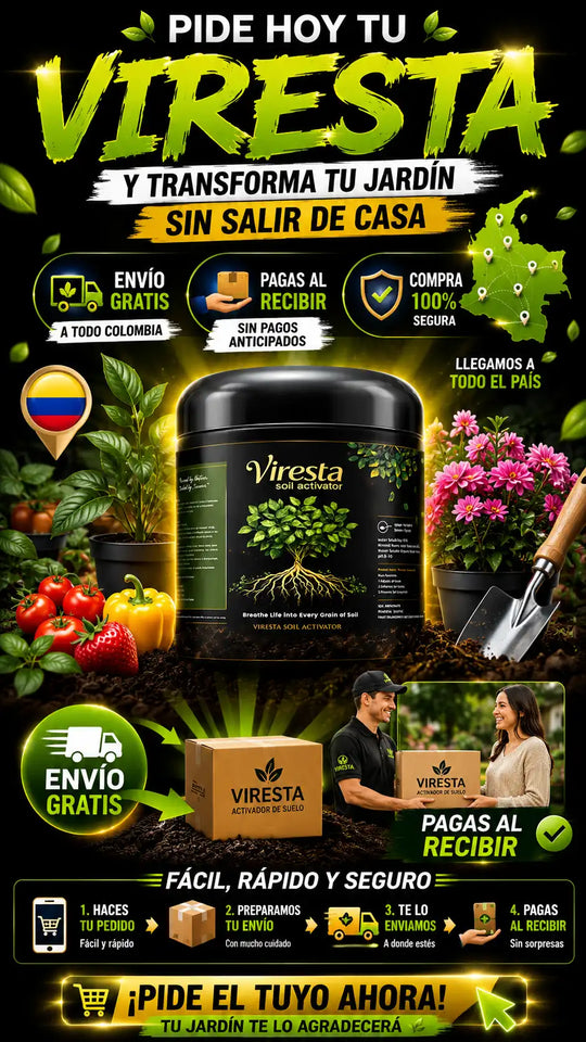 VIRESTA, activador de suelo + ENVIO GRATIS