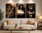✨ Lleva la Presencia de Dios a Cada Rincón de tu Hogar Set de 3 Retablos Religiosos Premium + ENVIO GRATIS