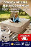 Super Oferta Colchón Inflable Eléctrico Premium (Impermeable + Bomba Automática) 🔥 | Envío GRATIS 🚚