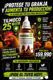 Protege la salud de tus gallinas con TILMOCO 25 + 🚚 ENVÍO GRATIS A TODO COLOMBIA