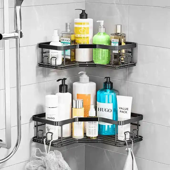 BathRack™ Pack x5 Organizador de Baño Premium