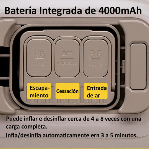 Super Oferta Colchón Inflable Eléctrico Premium (Impermeable + Bomba Automática) 🔥 | Envío GRATIS 🚚