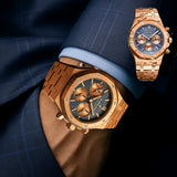 RELOJ IMPERIUM ACERO INOXIDABLE + LUNA DE ZAFIRO