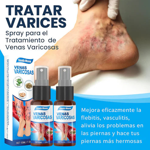 Spray Para Várices - Dale Alivio a tus Piernas + ENVIO GRATIS 🚚