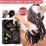 Black Hair Dye™ Shampoo 3 en 1: Elimina Las Canas Y Devuelve El Tono Natural