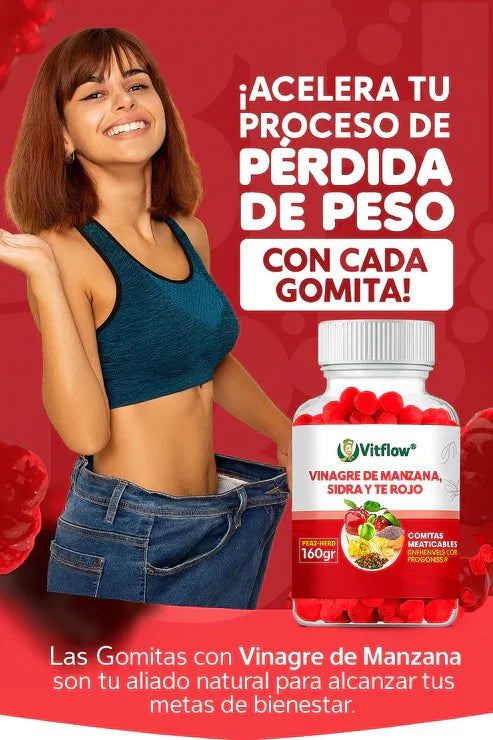 Gomitas de Vinagre de Sidra de Manzana