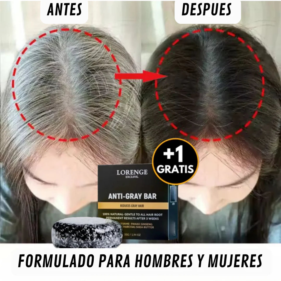 Jabón TonoNatural – Elimina el Cabello Blanco, Restaura el Color Natural y Recupera Tu Juventud