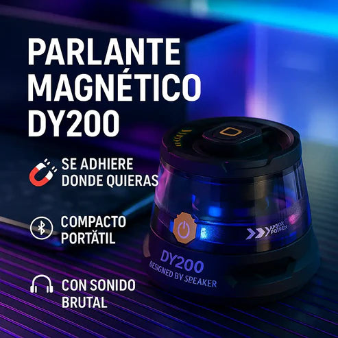 Parlante Magnético inalámbrico RGB
