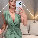 VESTIDO EUROPEO GREEN