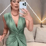 VESTIDO EUROPEO GREEN