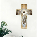 ✝️ DECORACION RETRO DE PARED CON CRUZ DE JESUCRISTO 🙇