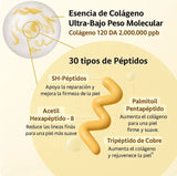 Serum de Peptidos antienvejecimiento coreano para el cuidado de las arrugas y la piel.