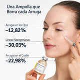 Serum de Peptidos antienvejecimiento coreano para el cuidado de las arrugas y la piel.