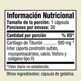 Cartilago de Tiburon Natural X 30 capsulas