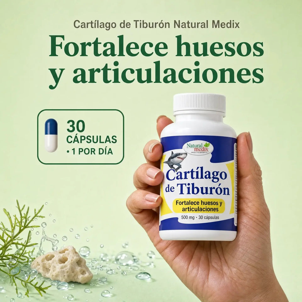 Cartilago de Tiburon Natural X 30 capsulas