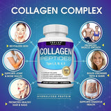 Colágeno Péptidos Toplux 1800 mg - 5 Tipos de Colágeno en 1 Solo + ENVIO GRATIS
