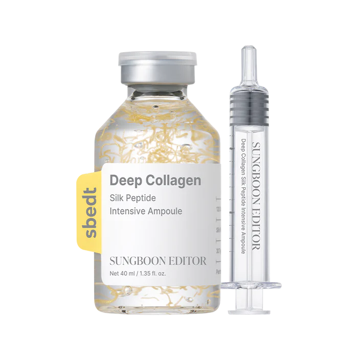 ✨Ampolla de péptidos reafirmantes de seda: suero antienvejecimiento coreano para el cuidado de las arrugas y el relleno.