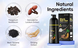 Black Hair Dye™ Shampoo 3 en 1: Elimina Las Canas Y Devuelve El Tono Natural