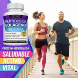 Colágeno Péptidos Toplux 1800 mg - 5 Tipos de Colágeno en 1 Solo + ENVIO GRATIS