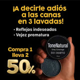 Jabón TonoNatural – Elimina el Cabello Blanco, Restaura el Color Natural y Recupera Tu Juventud