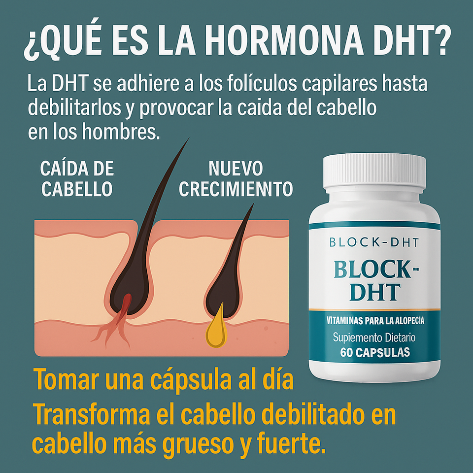 Block-DHT®: Recupera tu cabello