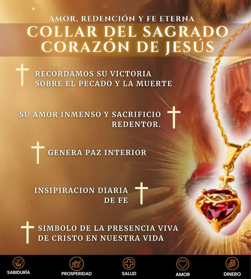 El Collar Sagrado Corazon de Jesus, “¡Aprovecha! Disponibilidad limitada
