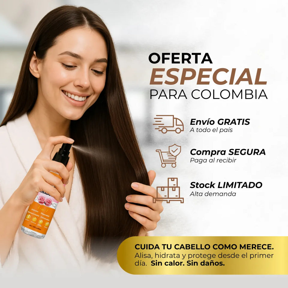 ¡Oferta relámpago! ¡Más de 50 mil unidades vendidas! ¡Casi agotado! KERATIN SERUM ALISADOR