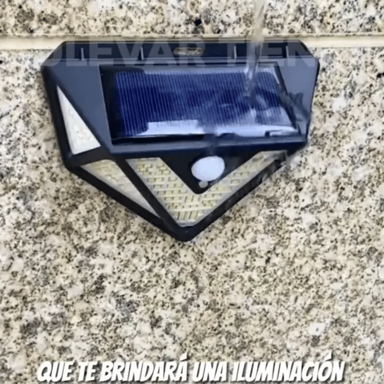 Pack x5 Lámparas Solares LED con Sensor guro! 🌞💡