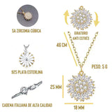 Regala este hermoso Collar Giratorio de Girasol - Para el dia de AMOR Y AMISTAD 😱50% DE DESCUENTO😱