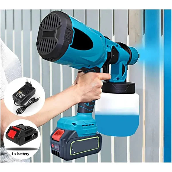 SprayMaster PRO™ - Pistola Pulverizadora Inalámbrica Profesional