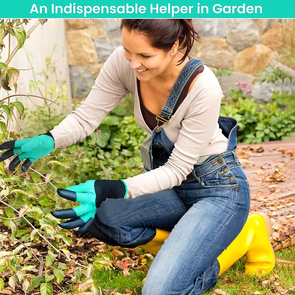 GUANTES DE JARDINERIA CON GARRAS